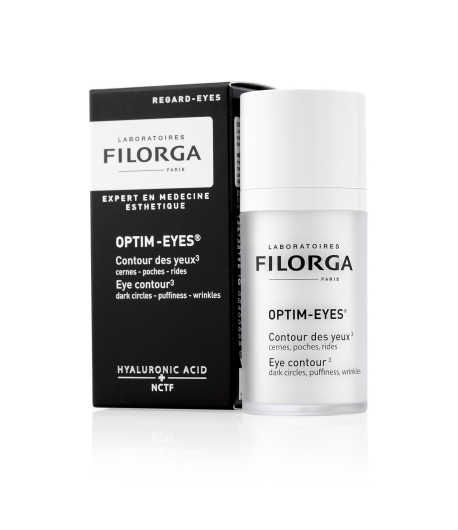Coffret Filorga Optim-Eyes - Contour Des Yeux 15ml + Solution Micellaire 50ml + Bougie - Neuf